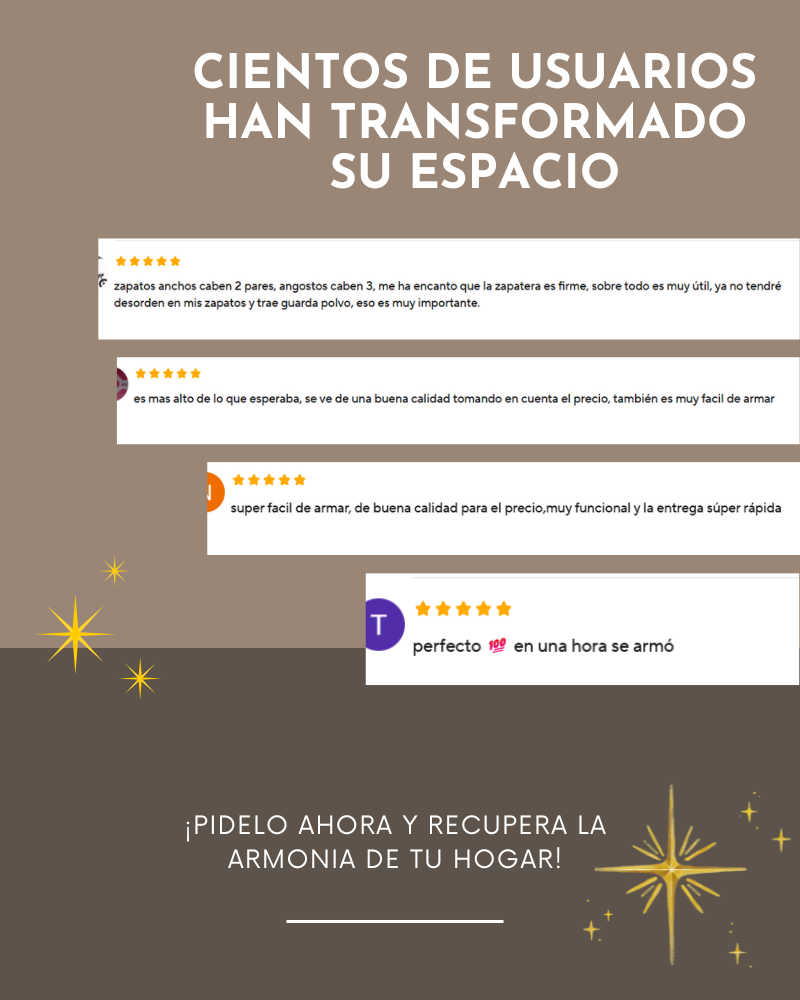 Zapatero Organizador